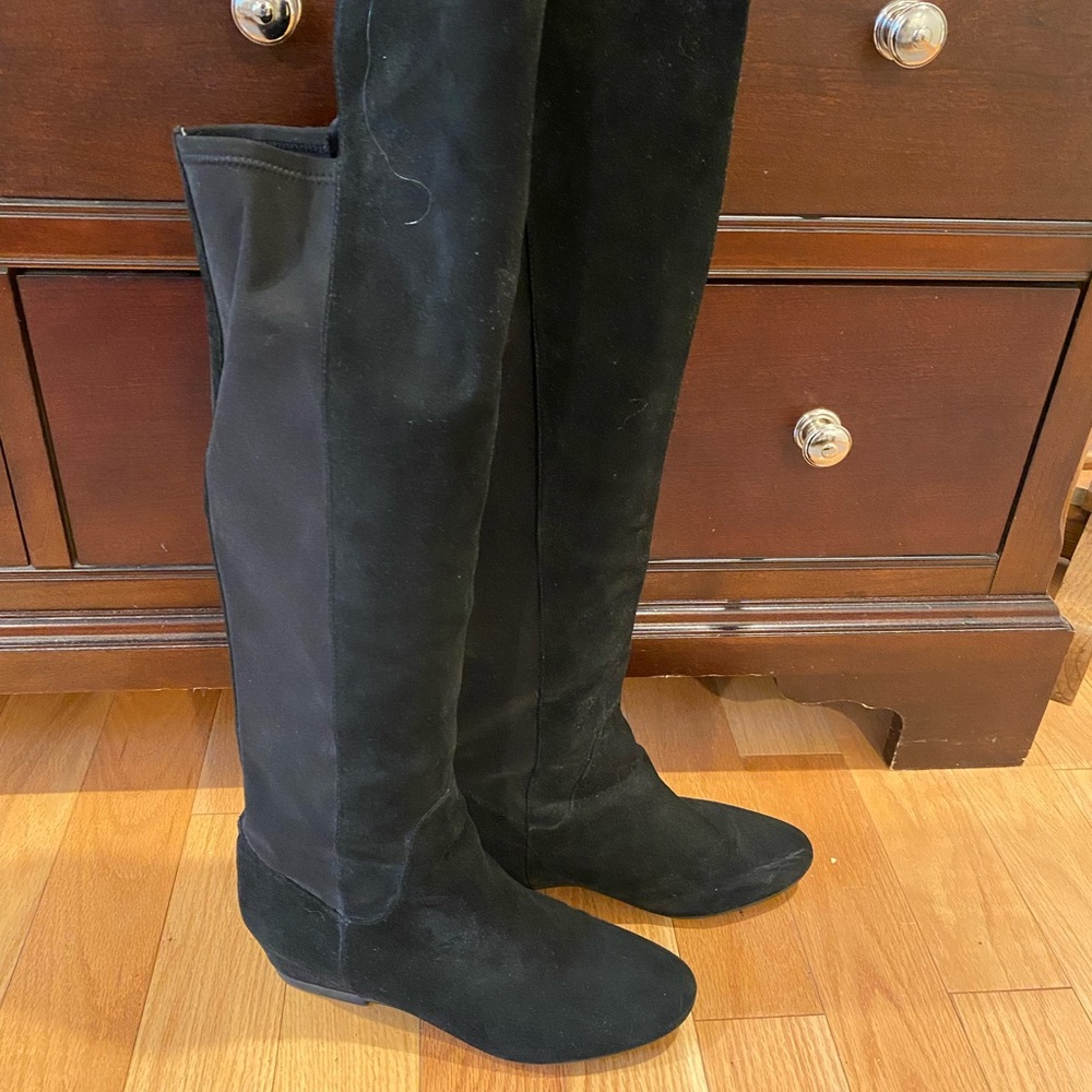 Nine West Black Knee-High Boots